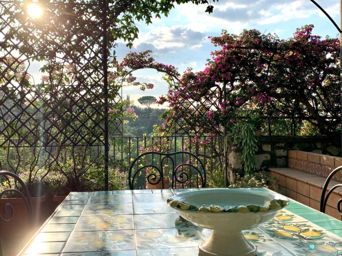 Villa L'Ulivina Соренто Екстериор снимка